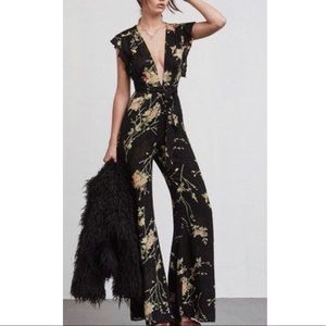 Reformation Floral Jumpsuit